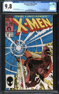 Uncanny X-Men (1981) #221 CGC 9.8 NM/MT