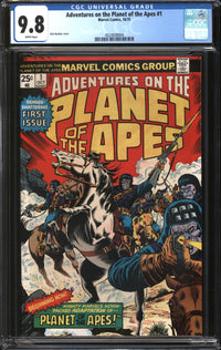 Adventures On The Planet Of The Apes (1975) #1 CGC 9.8 NM/MT