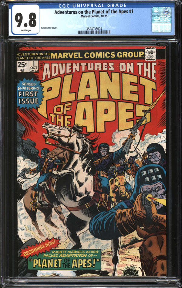 Adventures On The Planet Of The Apes (1975) #1 CGC 9.8 NM/MT