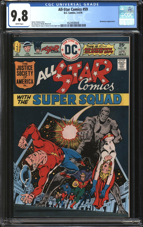 All-Star Comics (1940) #59 CGC 9.8 NM/MT