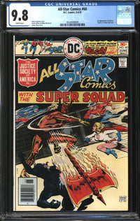 All-Star Comics (1940) #60 CGC 9.8 NM/MT