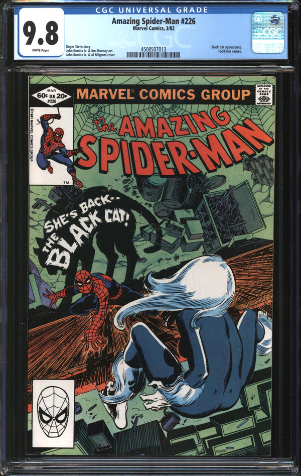 Amazing Spider-Man (1963) #226 CGC 9.8 NM/MT