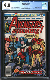 Avengers (1963) #151 CGC 9.8 NM/MT