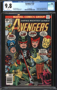 Avengers (1963) #154 CGC 9.8 NM/MT