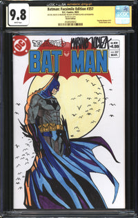 Batman (1940) #357 Facsimile/Sketch Edition CGC x JSA Signature Series 9.8 NM/MT 2x-Signed