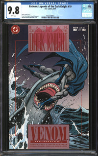 Batman: Legends Of The Dark Knight (1989) #19 CGC 9.8 NM/MT