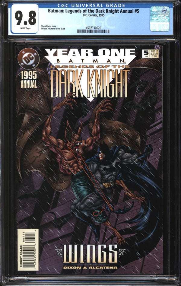 Batman: Legends Of The Dark Knight Annual (1995) #5 CGC 9.8 NM/MT