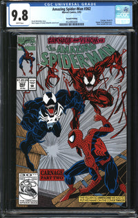 Amazing Spider-Man (1963) #362 Second Printing CGC 9.8 NM/MT