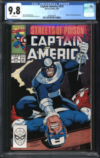 Captain America (1968) #374 CGC 9.8 NM/MT