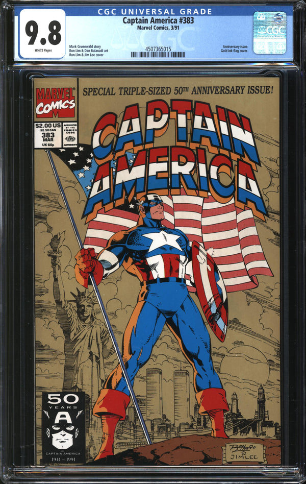 Captain America (1968) #383 CGC 9.8 NM/MT