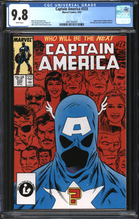 Captain America (1968) #333 CGC 9.8 NM/MT