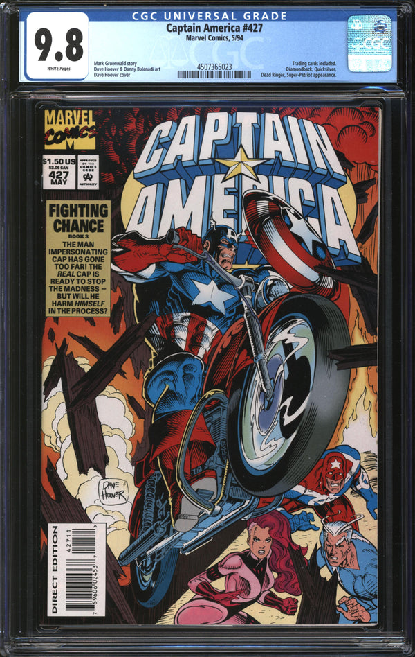 Captain America (1968) #427 CGC 9.8 NM/MT