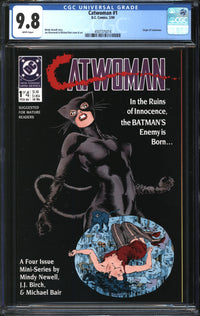 Catwoman (1989) #1 CGC 9.8 NM/MT