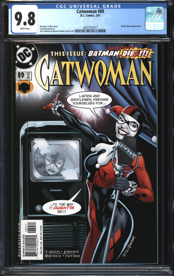 Catwoman (1993) #89 CGC 9.8 NM/MT