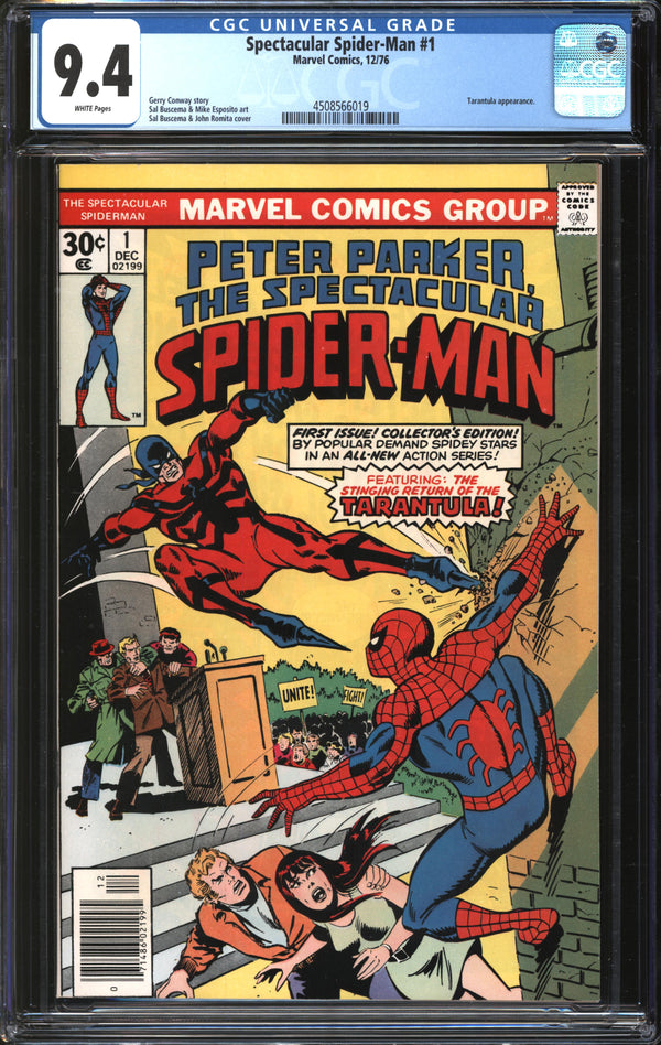 Spectacular Spider-Man (1976) # 1 CGC 9.4 NM