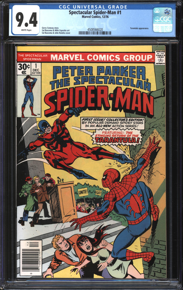 Spectacular Spider-Man (1976) # 1 CGC 9.4 NM