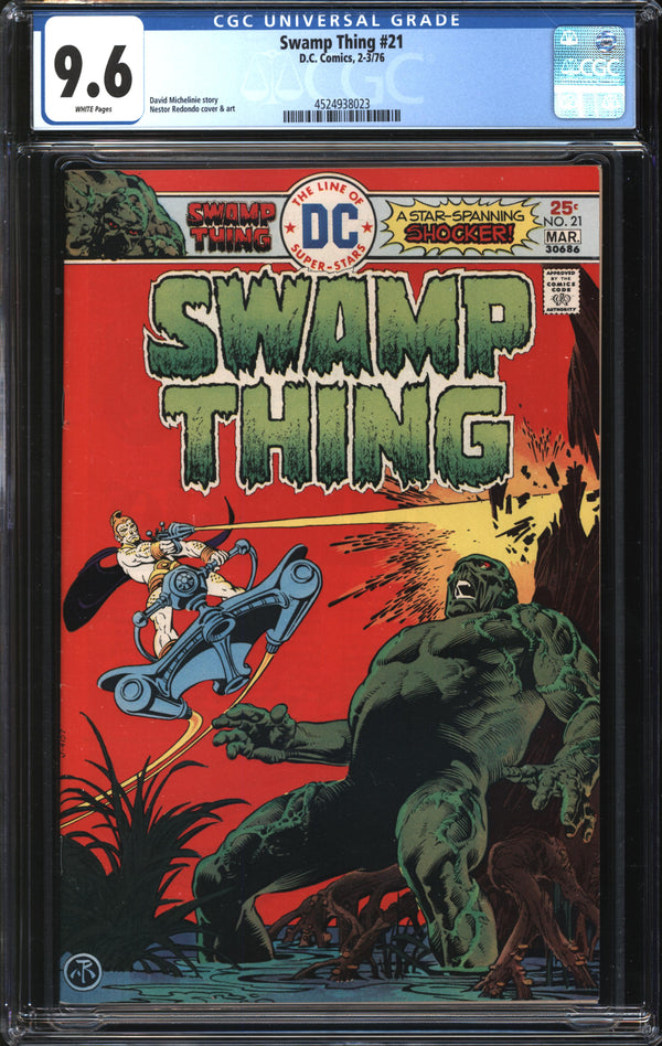 Swamp Thing (1972) #21 CGC 9.6 NM+