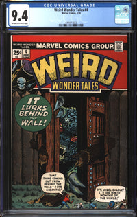 Weird Wonder Tales (1973) # 4 CGC 9.4 NM