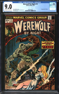 Werewolf By Night (1972) #13 CGC 9.0 VF/NM