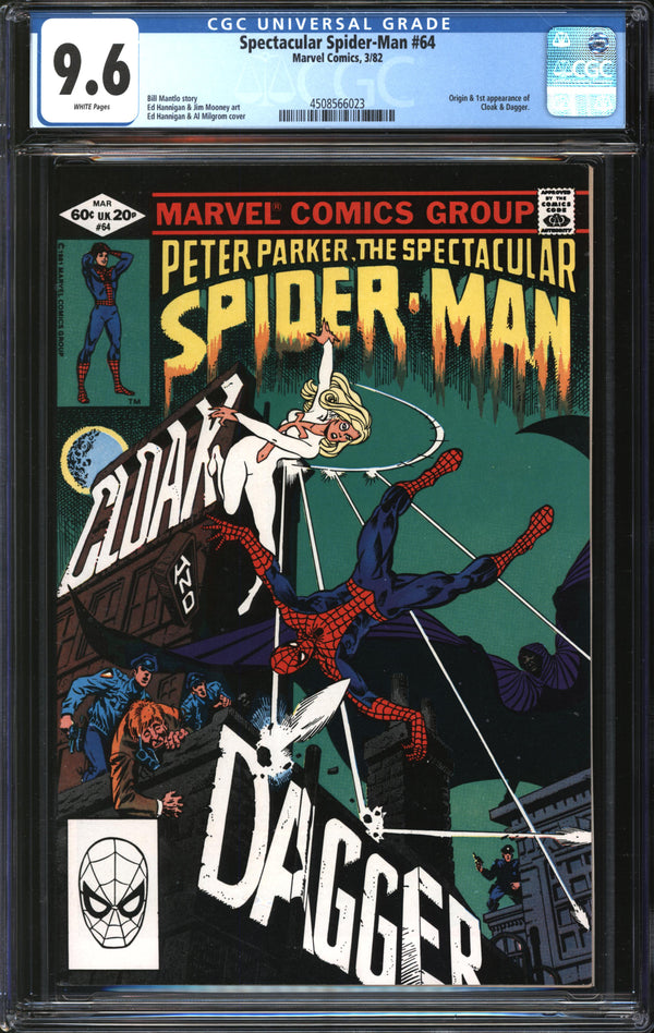 Spectacular Spider-Man (1976) #64 CGC 9.6 NM+