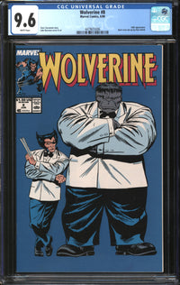 Wolverine (1988) #  8 CGC 9.6 NM+