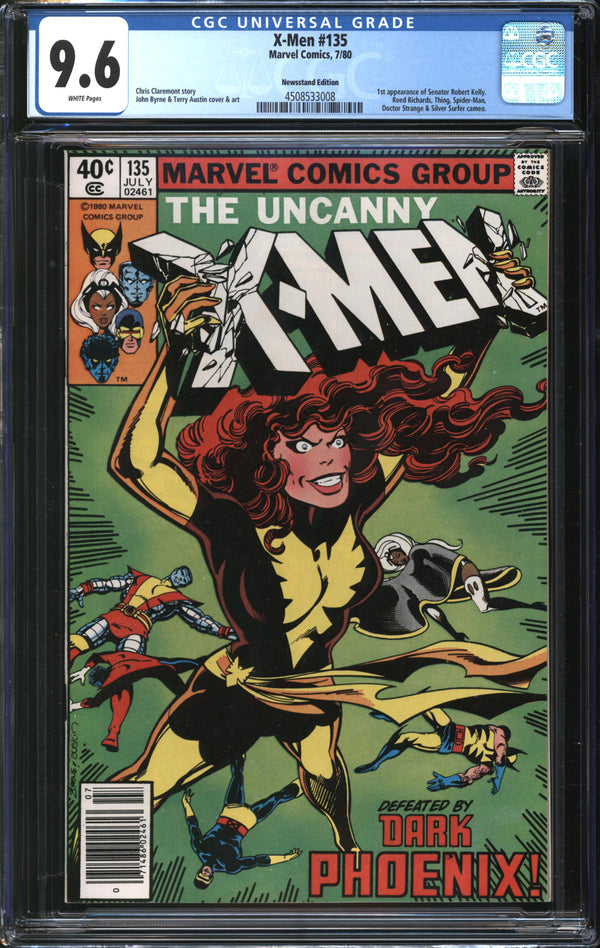 X-Men (1963) #135 Newsstand Edition CGC 9.6 NM+