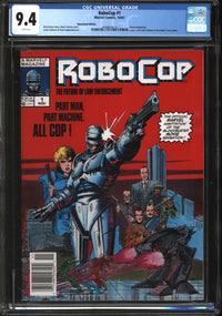 RoboCop (1987) #1 Newsstand Edition CGC 9.4 NM