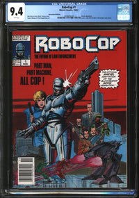 RoboCop (1987) #1 Newsstand Edition CGC 9.4 NM