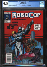 RoboCop (1987) #1 Newsstand Edition CGC 9.2 NM-