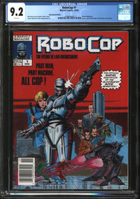 RoboCop (1987) #1 Newsstand Edition CGC 9.2 NM-