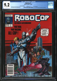 RoboCop (1987) #1 Newsstand Edition CGC 9.2 NM-