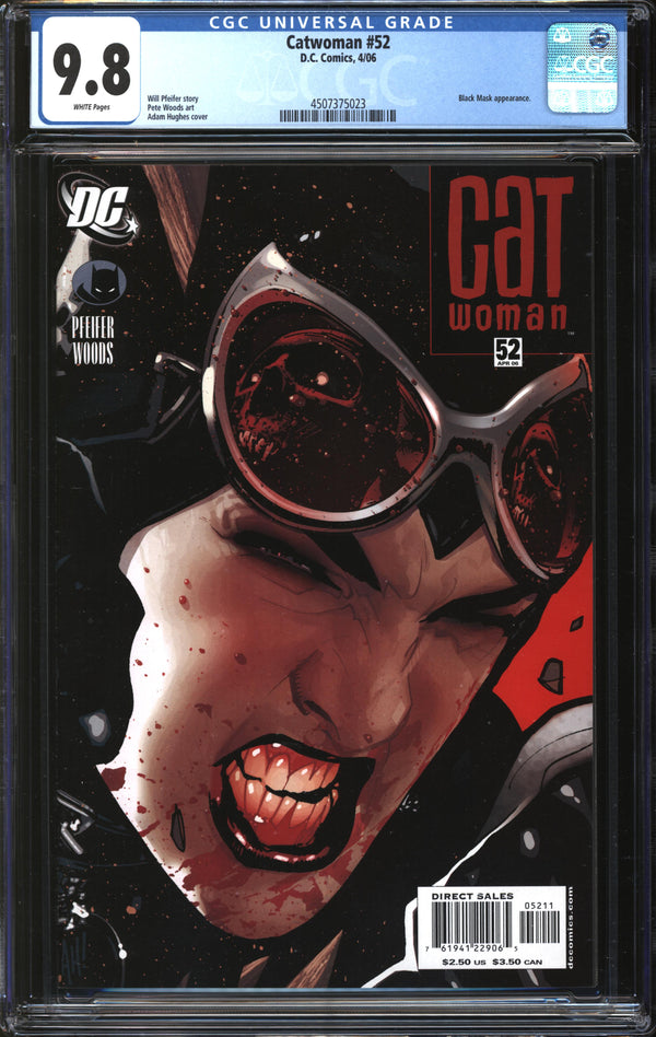 Catwoman (2002) #52 CGC 9.8 NM/MT