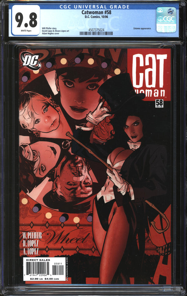 Catwoman (2002) #58 CGC 9.8 NM/MT