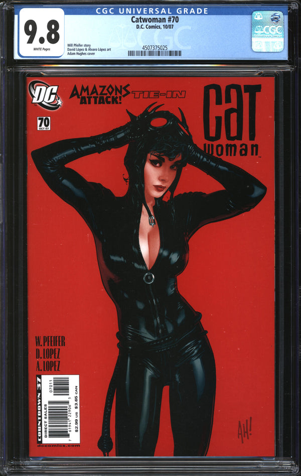 Catwoman (2002) #70 CGC 9.8 NM/MT