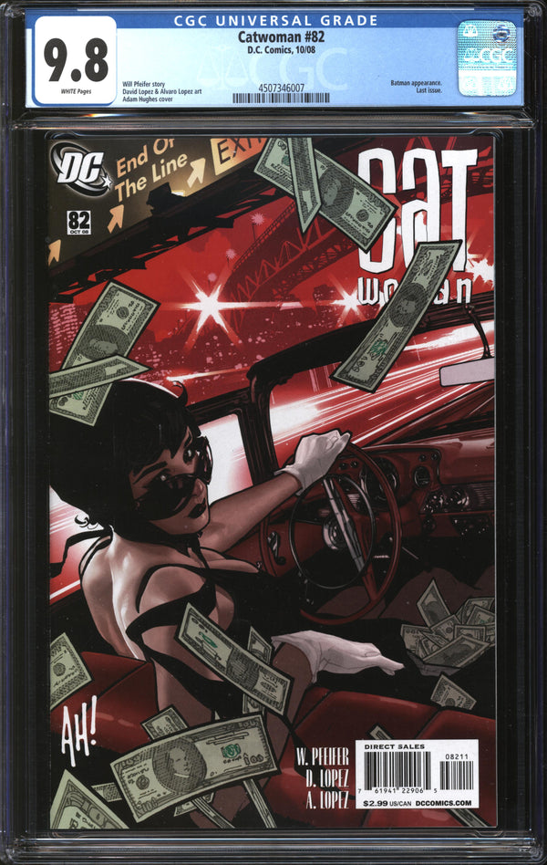 Catwoman (2002) #82 CGC 9.8 NM/MT