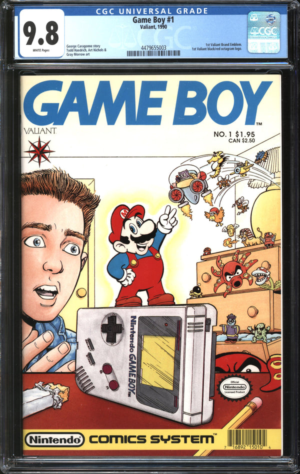 Game Boy (1990) #1 CGC 9.8 NM/MT