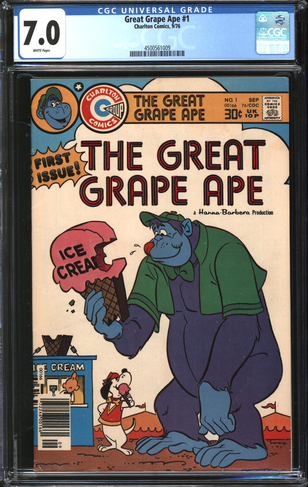 Great Grape Ape (1976) #1 CGC 7.0 FN/VF