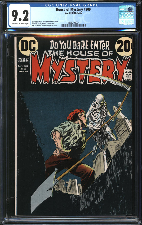 House Of Mystery (1952) #209 CGC 9.2 NM-