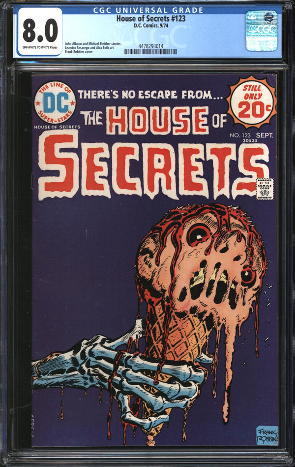 House Of Secrets (1956) #123 CGC 8.0 VF