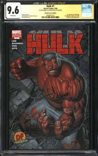 Hulk (2008) # 1 Dynamic Forces Edition CGC Signature Series 9.6 NM+ Signed Ed McGuinness