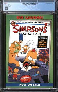 Itchy & Scratchy Comics (1993) #1 CGC 9.8 NM/MT