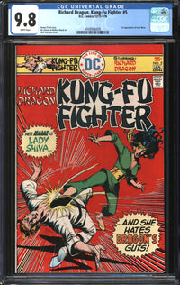Richard Dragon, Kung-Fu Fighter (1975) #5 CGC 9.8 NM/MT