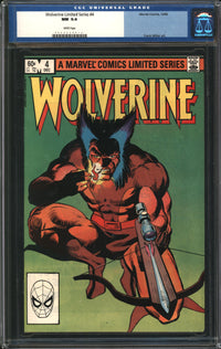 Wolverine Limited Series (1982) #4 CGC 9.4 NM