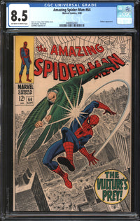 Amazing Spider-Man (1963) # 64 Mile High II Copy CGC 8.5 VF+