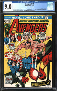 Avengers (1963) #117 CGC 9.0 VF/NM