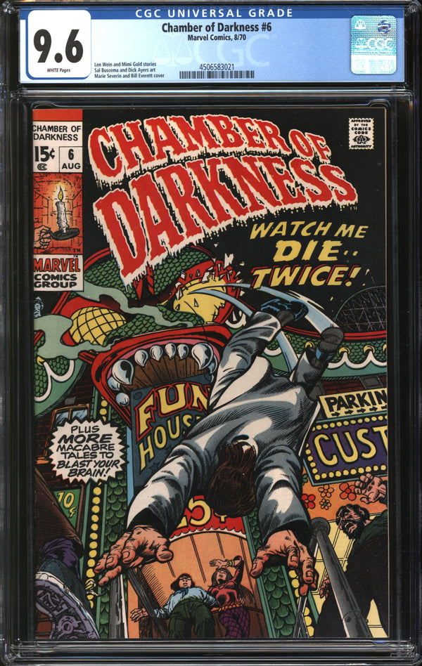 Chamber Of Darkness (1969) #6 CGC 9.6 NM+