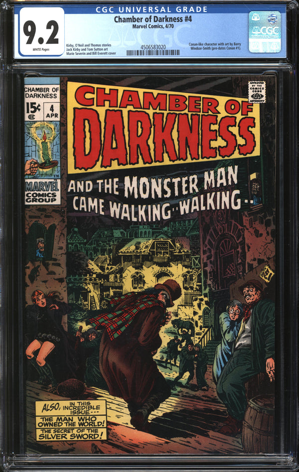 Chamber Of Darkness (1969) #4 CGC 9.2 NM-