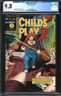 Child's Play 2 (1991) #2 CGC 9.8 NM/MT