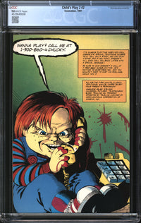 Child's Play 2 (1991) #2 CGC 9.8 NM/MT