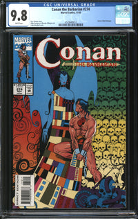 Conan The Barbarian (1970) #274 CGC 9.8 NM/MT